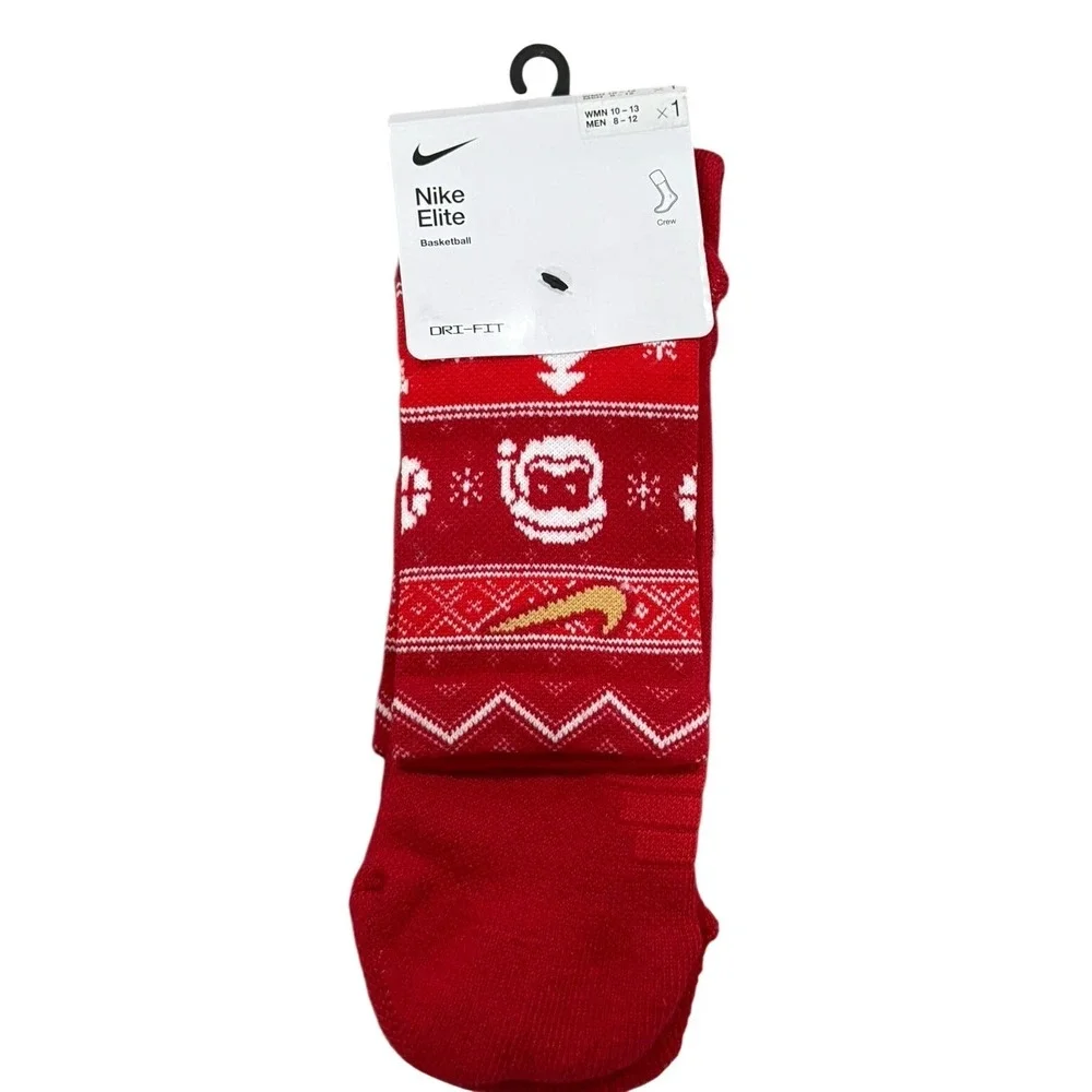 Nike‎ Elite Basketball Crew Socks Holiday Large